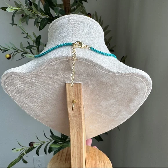 14k Plated Enameled Colorful Chain Necklaces - Picture 8 of 11